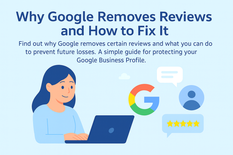 LeadTap - Why do Google reviews disappear and what can you do about it