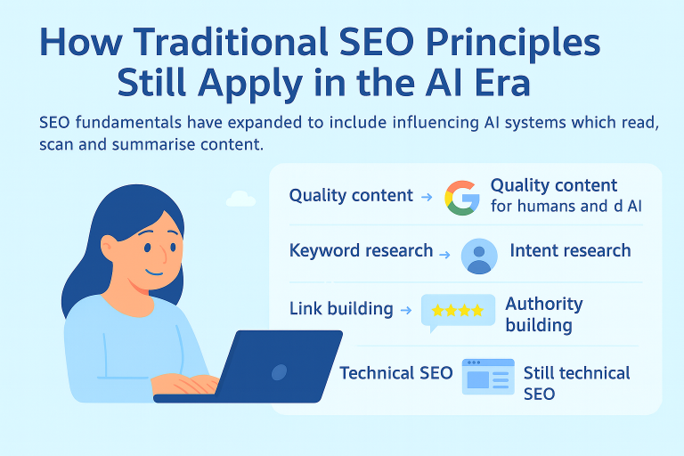 LeadTap - blog - How Traditional SEO Principles Still Apply in the AI Era