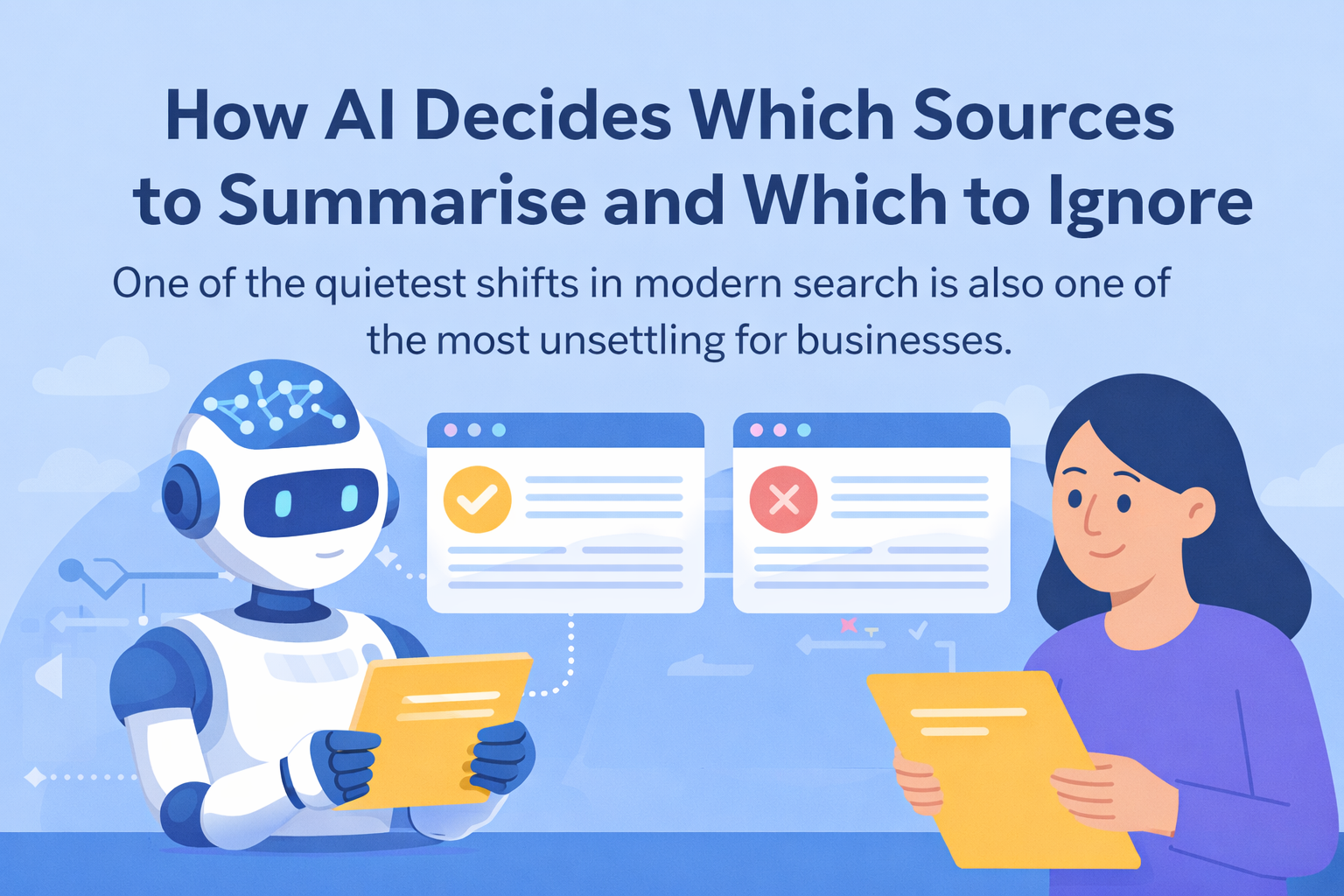 LeadTap - Blog - How AI Decides Which Sources to Summarise and Which to Ignore