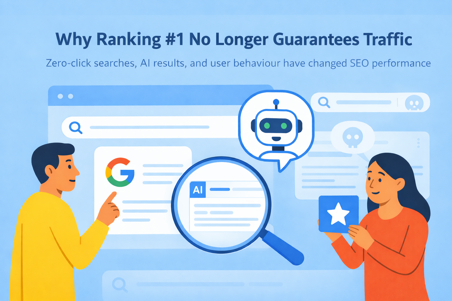 LeadTap - blog - Why Ranking #1 No Longer Guarantees Traffic